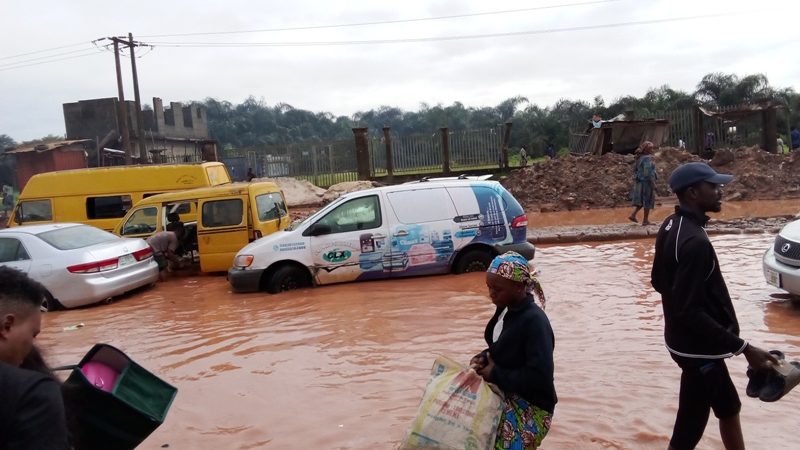 Suffering Continues At Mopol Junction Link To Aiyetoro/Lafenwa Road, Ogun State