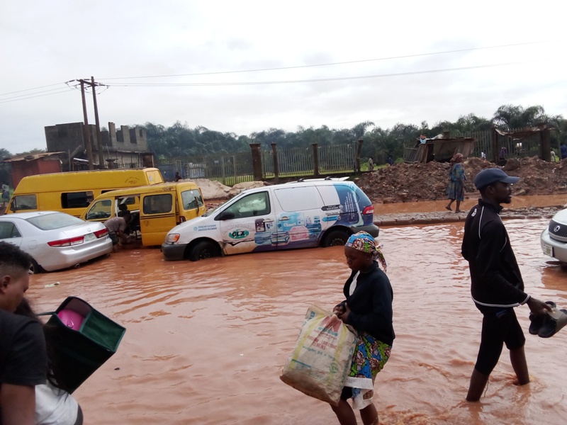 Suffering Continues At Mopol Junction Link To Aiyetoro/Lafenwa Road, Ogun State