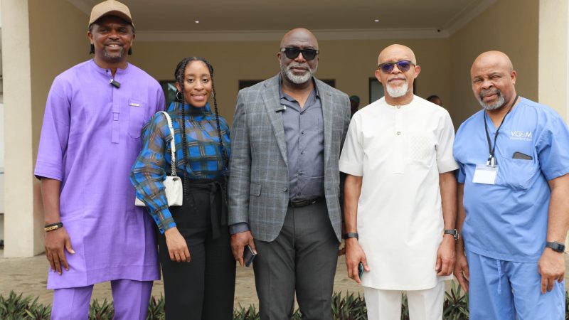 United Nigeria Airlines Founder Visits Dame Irene Okwuosa Memorial Hospital,Donates ₦5 Million