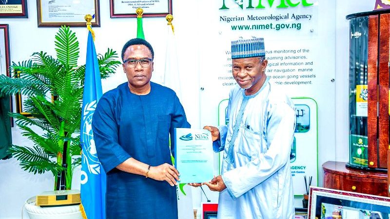 NiMet, C-WINS Formalize Their Partnership To Advance Climate Action