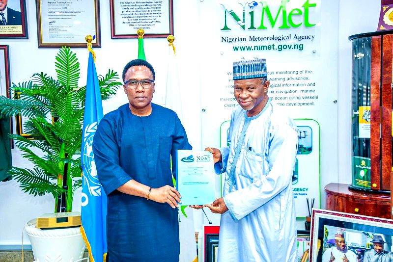 NiMet, C-WINS Formalize Their Partnership To Advance Climate Action