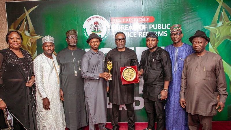 NiMet DG Honoured At The Nigeria GovTech Public Service Awards 2025