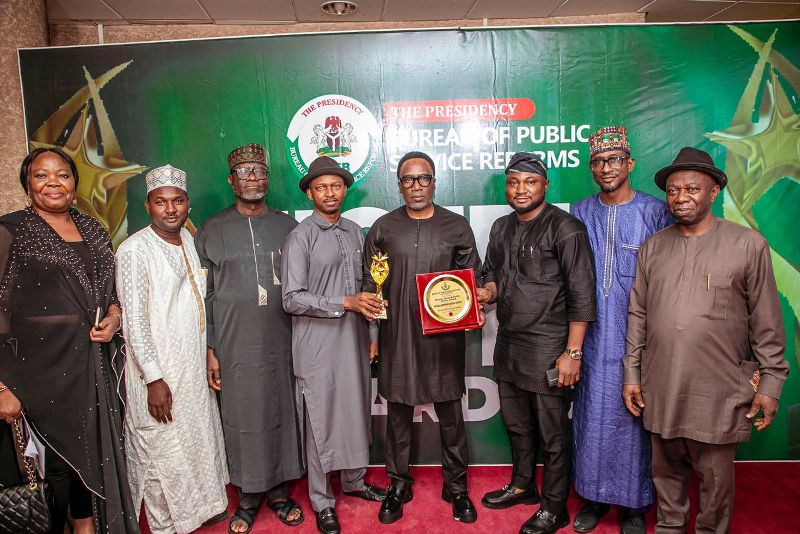NiMet DG Honoured At The Nigeria GovTech Public Service Awards 2025