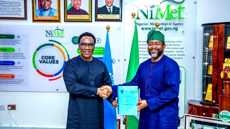 NiMet, AKADEMIYA2063 Sign MoU To Advance AI, Climate Services, Food Security