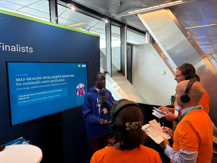 Chiedu Richard Makes Nigeria Proud At 2026 Stockholm Junior Water Prize Contest In Sweden